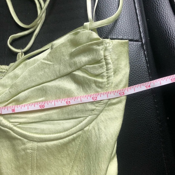 Zara satin corset cropped top - Picture 13 of 17